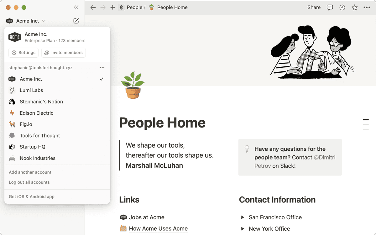 Intro to workspaces