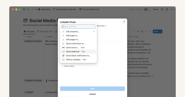 Share Social Posts with dicehub Webhooks