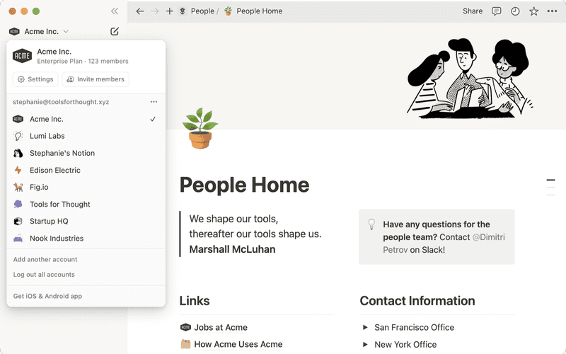 Intro to workspaces