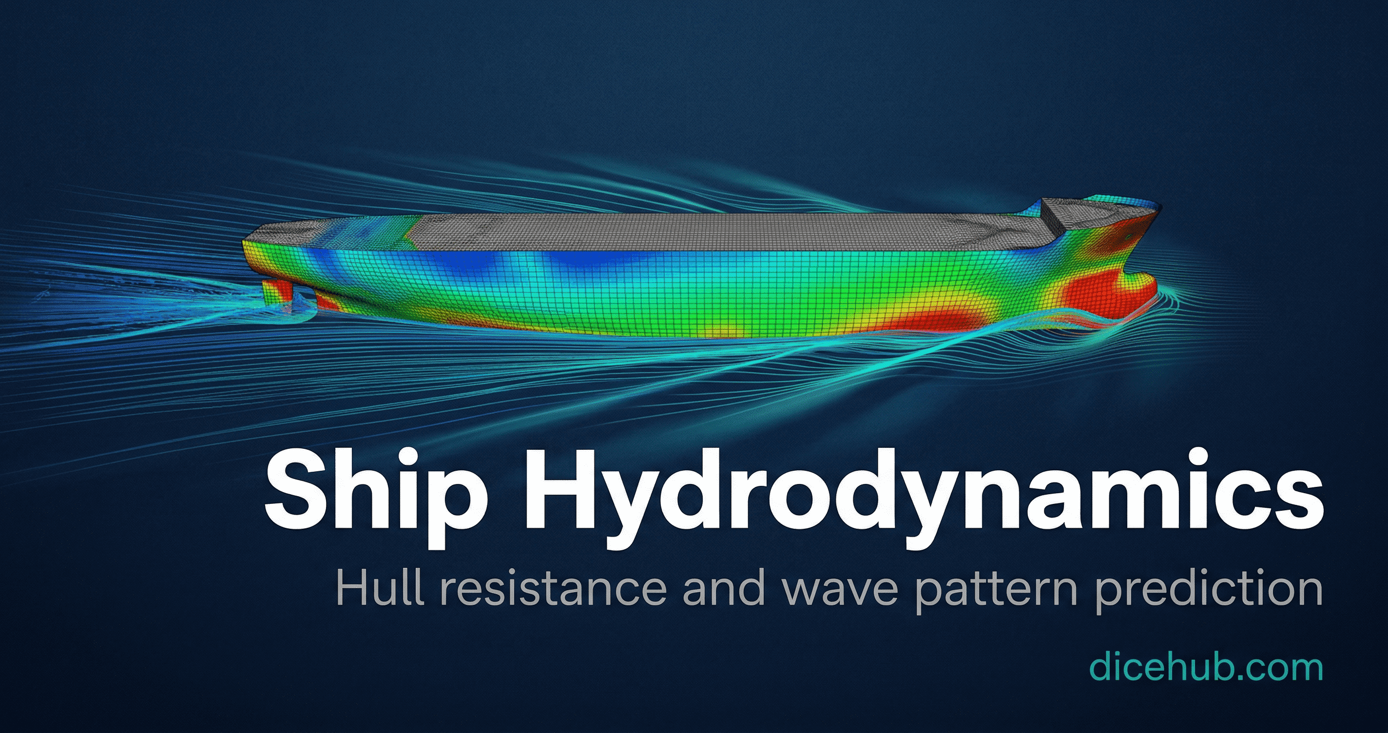 Ship Hydrodynamics CFD Simulation | dicehub